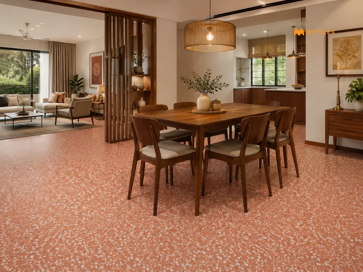 Terrazzo Tiles for Dining Area Flooring 